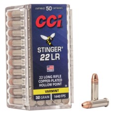 CCI Stinger 22 LR 32 Grain (50)