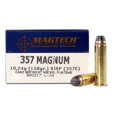 Magtech .357 Mag SJSP Flat 158 grs